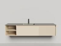 Подвесная тумба Domino 1800, эмаль