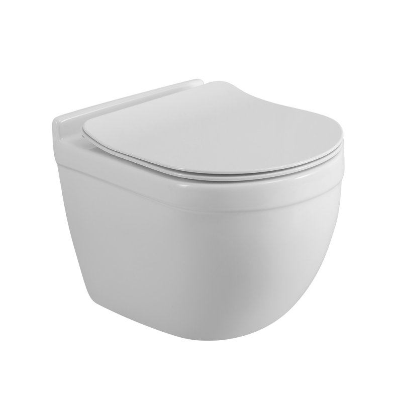 SENSO-TOR Чаша унитаза подвесного безободкового, смыв TORNADO BB017CH-TOR SENSO-TOR Чаша унитаза подвесного безободкового, смыв TORNADO BB017CH-TOR