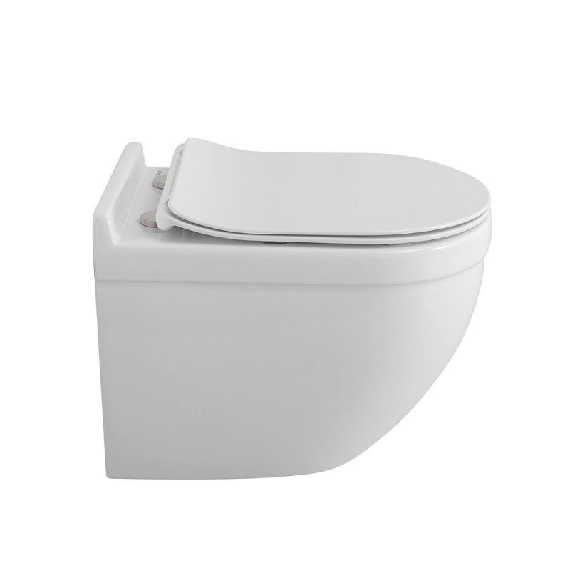 SENSO-TOR Чаша унитаза подвесного безободкового, смыв TORNADO BB017CH-TOR SENSO-TOR Чаша унитаза подвесного безободкового, смыв TORNADO BB017CH-TOR