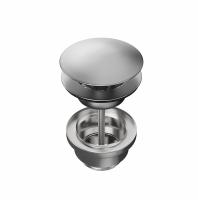 Донный клапан для раковины,  нержавеющая сталь, 24686KM.50.050