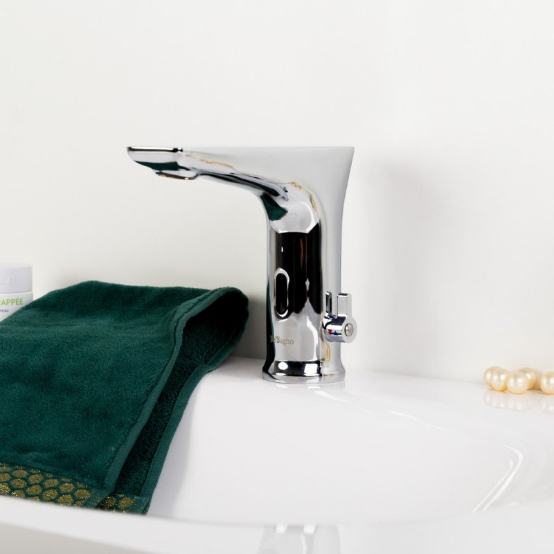 Электронный смеситель для раковины, хром KRAFT-ELV-CRM Электронный смеситель для раковины, хром KRAFT-ELV-CRM