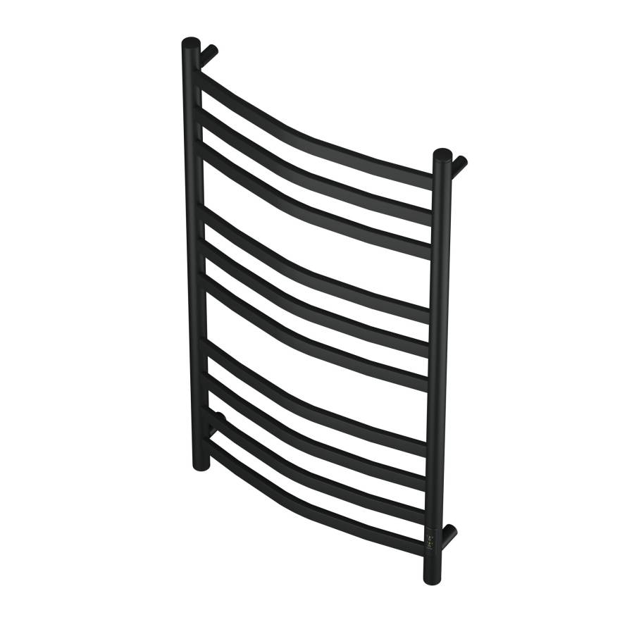 Полотенцесушитель электрический Point Антея PN17850B П10 500x1000, диммер справа, черный Полотенцесушитель электрический Point Антея PN17850B П10 500x1000, диммер справа, черный