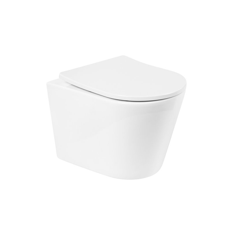 FLAY-R Чаша унитаза подвесного безободкового, P-trap BB053CHR FLAY-R Чаша унитаза подвесного безободкового, P-trap BB053CHR