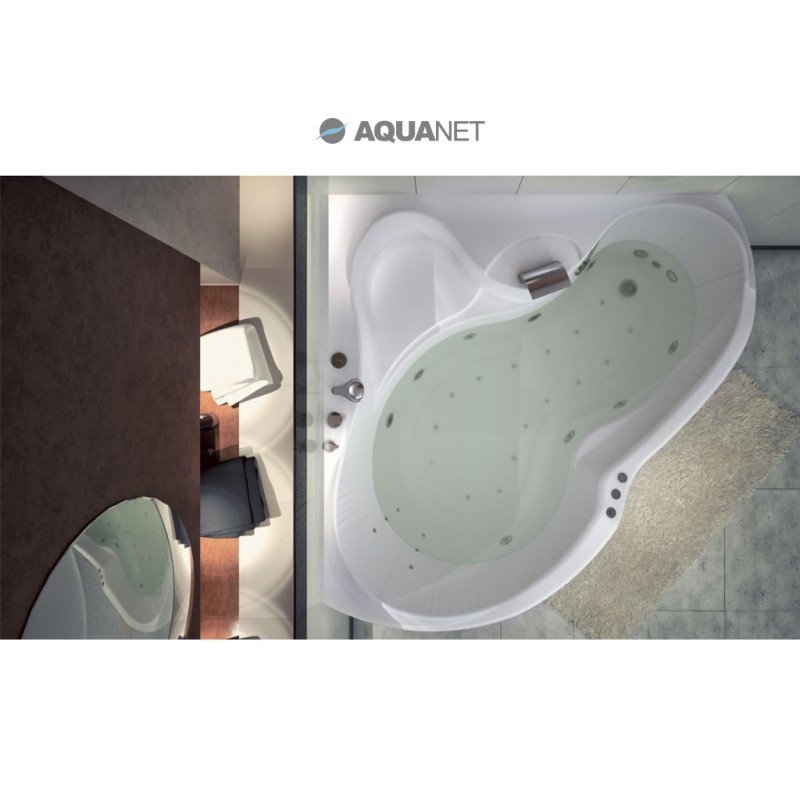 Акриловая ванна Aquanet Bellona 165x165 (с каркасом) Акриловая ванна Aquanet Bellona 165x165 (с каркасом)