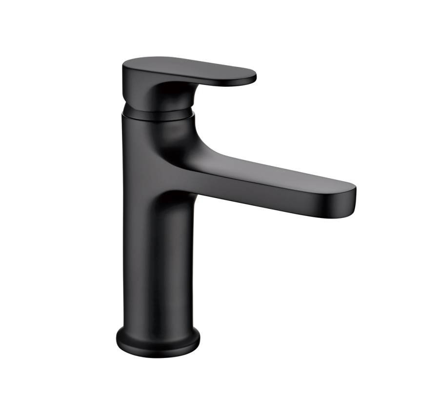 Смеситель для умывальника SPECTRE черный матовый Смеситель для умывальника SPECTRE черный матовый