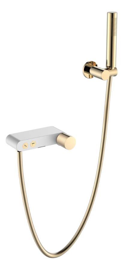 Смеситель STICK для ванны WHITE TOUCH GOLD Смеситель STICK для ванны WHITE TOUCH GOLD