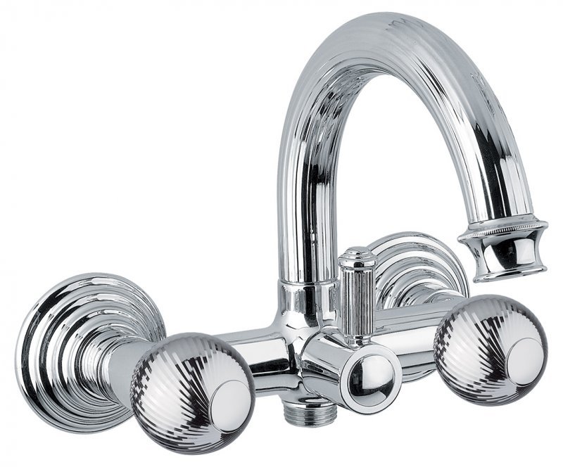 Смеситель OLIMP-VD-02-M Исполнение: Бронза, Ручки: Металл Смеситель OLIMP-VD-02-M Исполнение: Бронза, Ручки: Металл