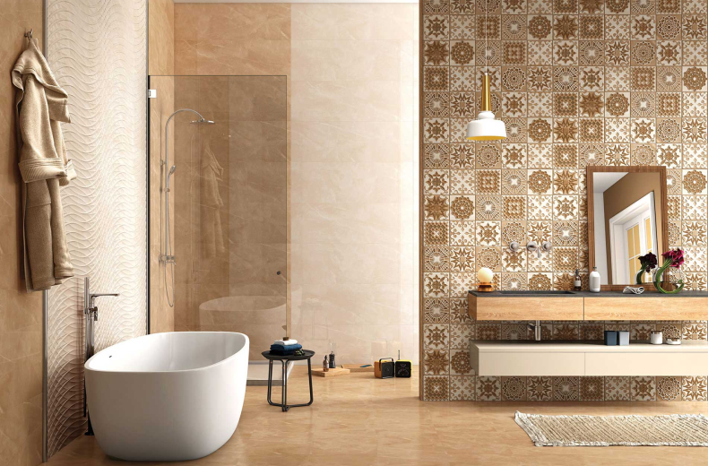 Duna/Colortile - Armani - Керамогранит - Camel Satin - 60х60 см  Duna/Colortile - Armani - Керамогранит - Camel Satin - 60х60 см