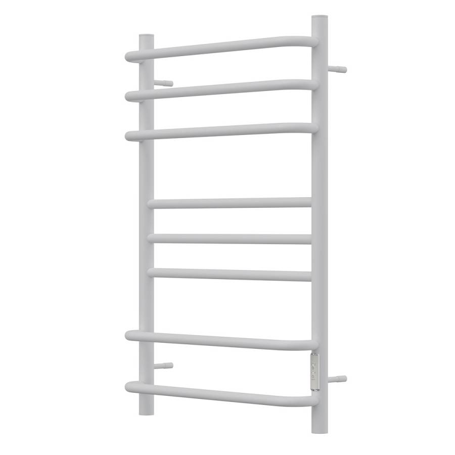 Полотенцесушитель электрический Point Сатурн PN90858W П8 500x800 диммер справа, белый Полотенцесушитель электрический Point Сатурн PN90858W П8 500x800 диммер справа, белый