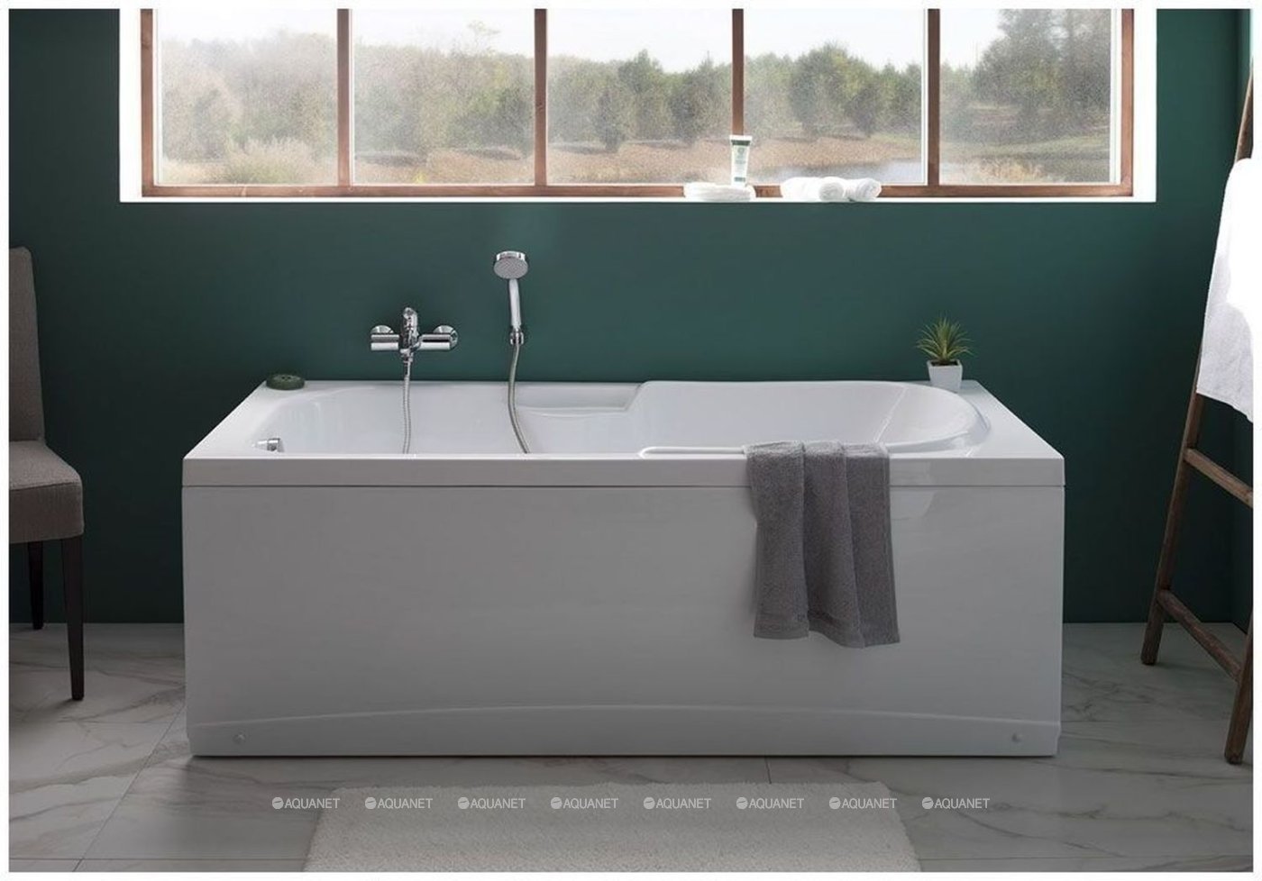 Акриловая ванна Aquanet Polo 170x80 Акриловая ванна Aquanet Polo 170x80