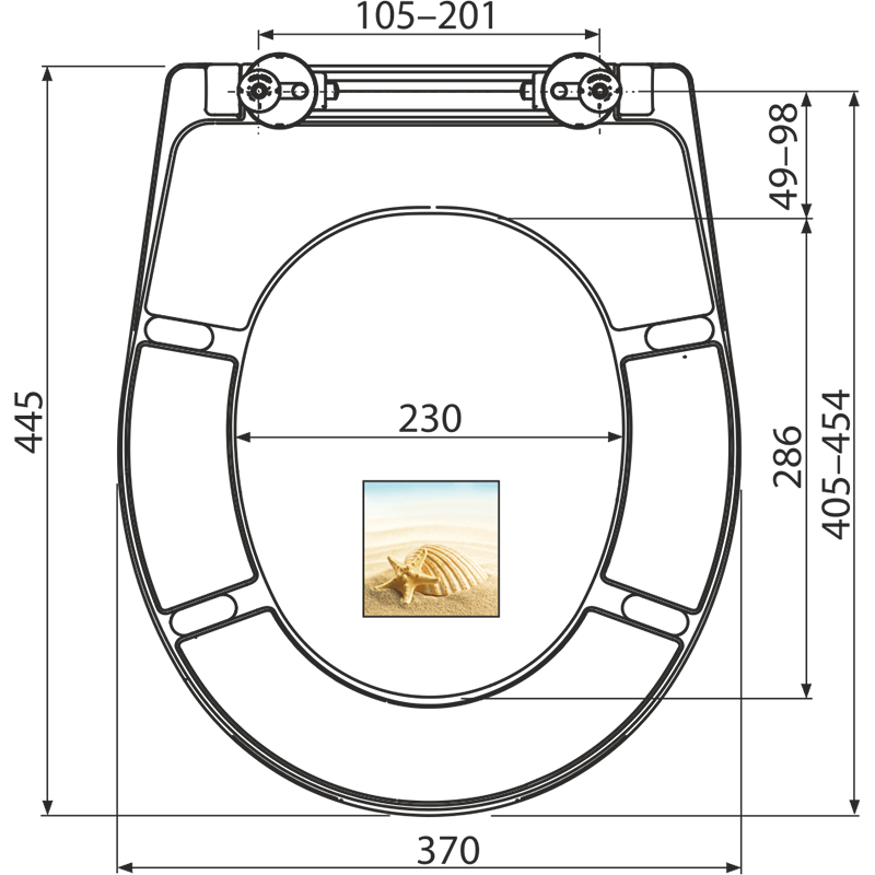 Alcaplast Сидение для унитаза Softclose белое, морская ракушка A604 SHELL Alcaplast Сидение для унитаза Softclose белое, морская ракушка A604 SHELL