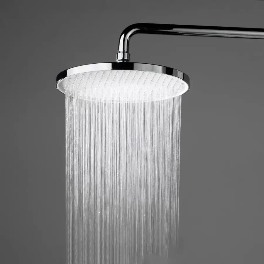 Душевая колонна FONTE на 3 потока с пов.изливом и механическим смесителем, черный матовый Душевая колонна FONTE на 3 потока с пов.изливом и механическим смесителем, черный матовый