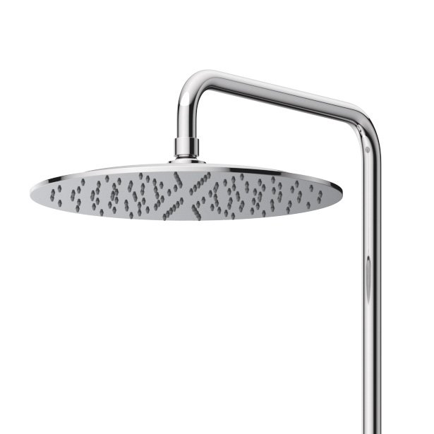 LEAF-CDA-25-L-MM Душевая стойка телескопическая, с верхним и ручным душем, верхний душ диаметр 250 мм , исполнение Morning Mist LEAF-CDA-25-L-MM Душевая стойка телескопическая, с верхним и ручным душем, верхний душ диаметр 250 мм , исполнение Morning Mist