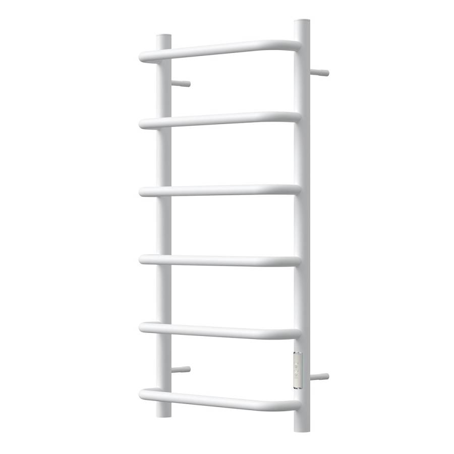 Полотенцесушитель электрический Point Ника PN08848W П6 400x800 диммер справа, белый Полотенцесушитель электрический Point Ника PN08848W П6 400x800 диммер справа, белый