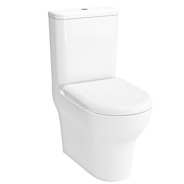 Комплект напольного унитаза Zentrum back to wall, сиденье микролифт, механизм 3/6 л Комплект напольного унитаза Zentrum back to wall, сиденье микролифт, механизм 3/6 л