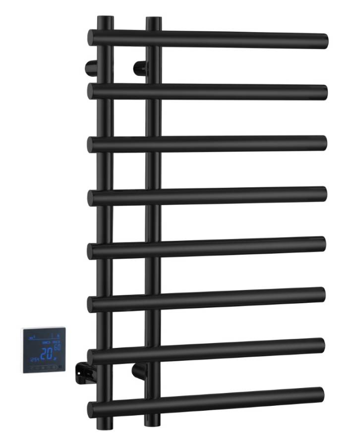 Полотенцесушитель электрический круглый сухой BLACK Полотенцесушитель электрический круглый сухой BLACK