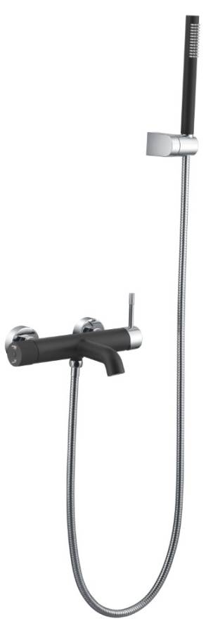 Смеситель для ванны, Uno. Black Chrome Смеситель для ванны, Uno. Black Chrome