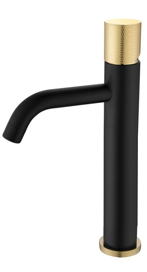 Смеситель STICK для умыв. выс. BLACK TOUCH GOLD_Комплект Смеситель STICK для умыв. выс. BLACK TOUCH GOLD_Комплект