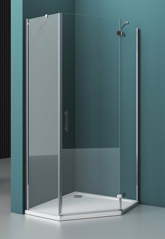 Душевой уголок BelBagno KRAFT-P-1-90-C-Cr-R Душевой уголок BelBagno KRAFT-P-1-90-C-Cr-R