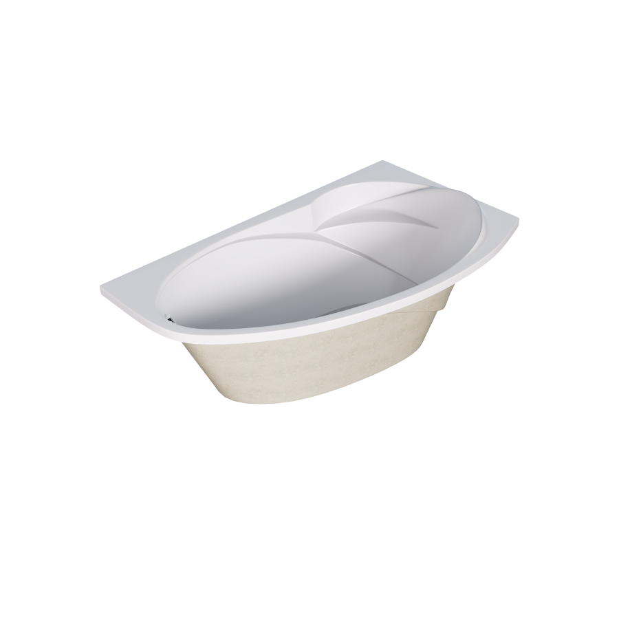 Акриловая ванна 1Marka Aima Design Dolce Vita 180х80 01дов1880 Акриловая ванна 1Marka Aima Design Dolce Vita 180х80 01дов1880