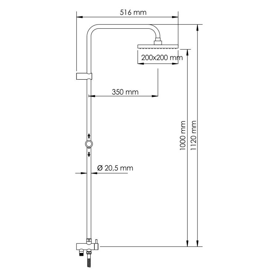 A041 Душевой комплект A041 Душевой комплект