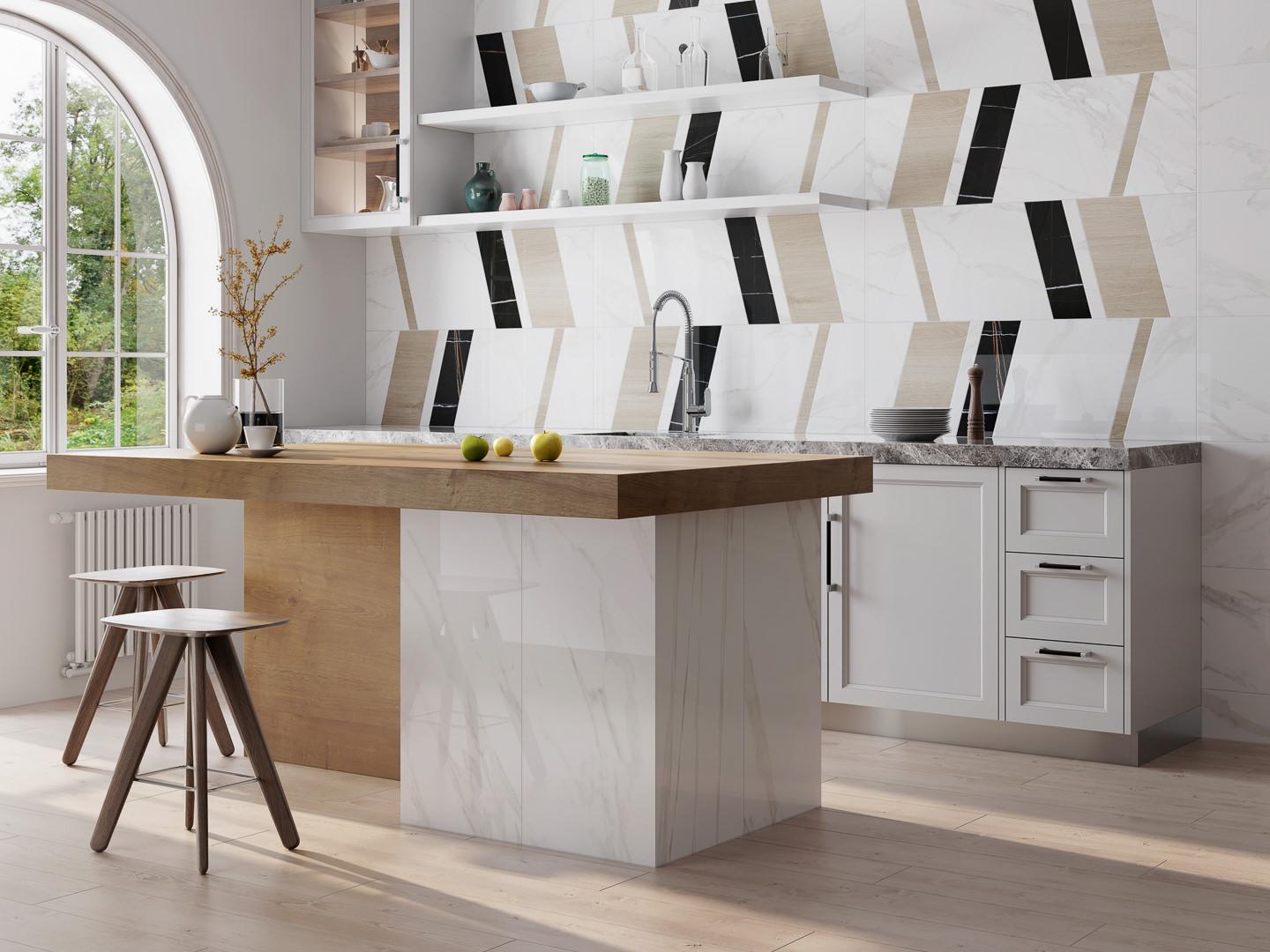 Декор ID129 Бертран 1 микс бежевый 40см*120см*10мм (1уп/1шт/)глянцевый мозаичный, шт Декор ID129 Бертран 1 микс бежевый 40см*120см*10мм (1уп/1шт/)глянцевый мозаичный, шт