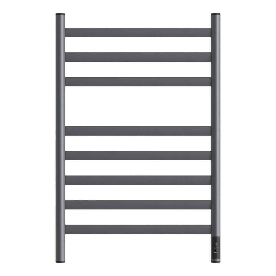 Полотенцесушитель электрический Point Селена PN16858GR П8 500x800, диммер справа, графит премиум	 Полотенцесушитель электрический Point Селена PN16858GR П8 500x800, диммер справа, графит премиум