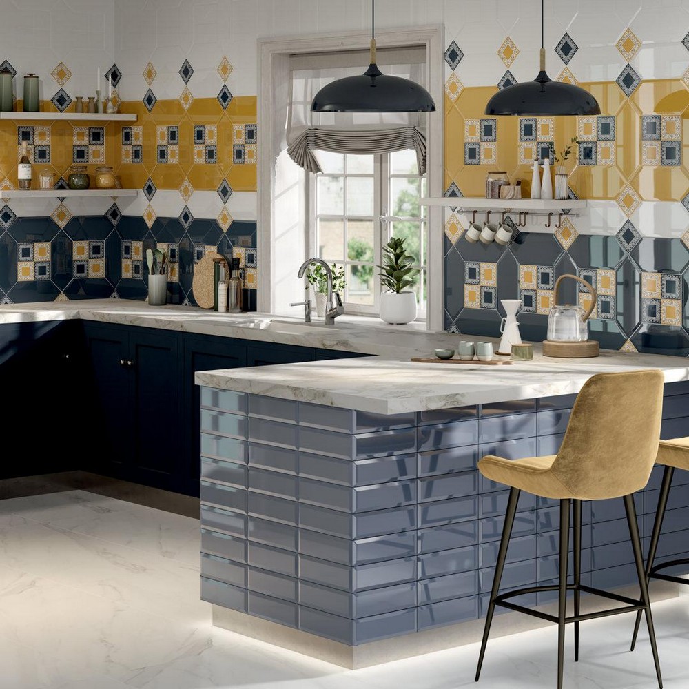 Декор HGD\A525\TOB001 Алмаш синий/голубой/белый (9,8см*9,8см*0,69мм) (30шт/0,289м2) глянец, шт Декор HGD\A525\TOB001 Алмаш синий/голубой/белый (9,8см*9,8см*0,69мм) (30шт/0,289м2) глянец, шт