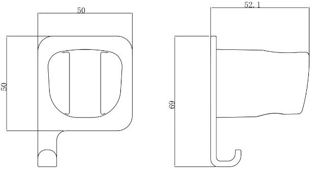 Держатель для душа Allen Brau Infinity 5.21B17-00 хром Держатель для душа Allen Brau Infinity 5.21B17-00 хром