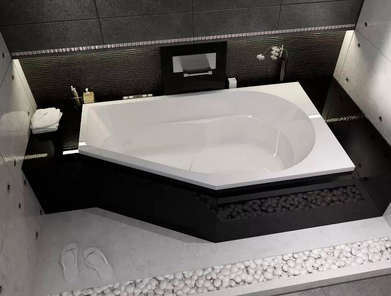 Акриловая ванна Riho Yukon, 160х90 см L Акриловая ванна Riho Yukon, 160х90 см L