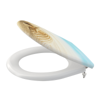 Alcaplast Сидение для унитаза Softclose белое, морская ракушка A604 SHELL Alcaplast Сидение для унитаза Softclose белое, морская ракушка A604 SHELL