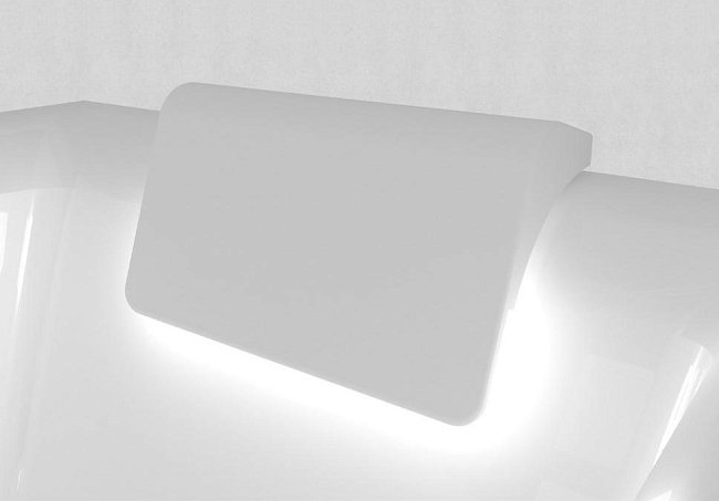 Акриловая ванна  STILL SQUARE LED 180x80 L RIHO FALL Акриловая ванна  STILL SQUARE LED 180x80 L RIHO FALL