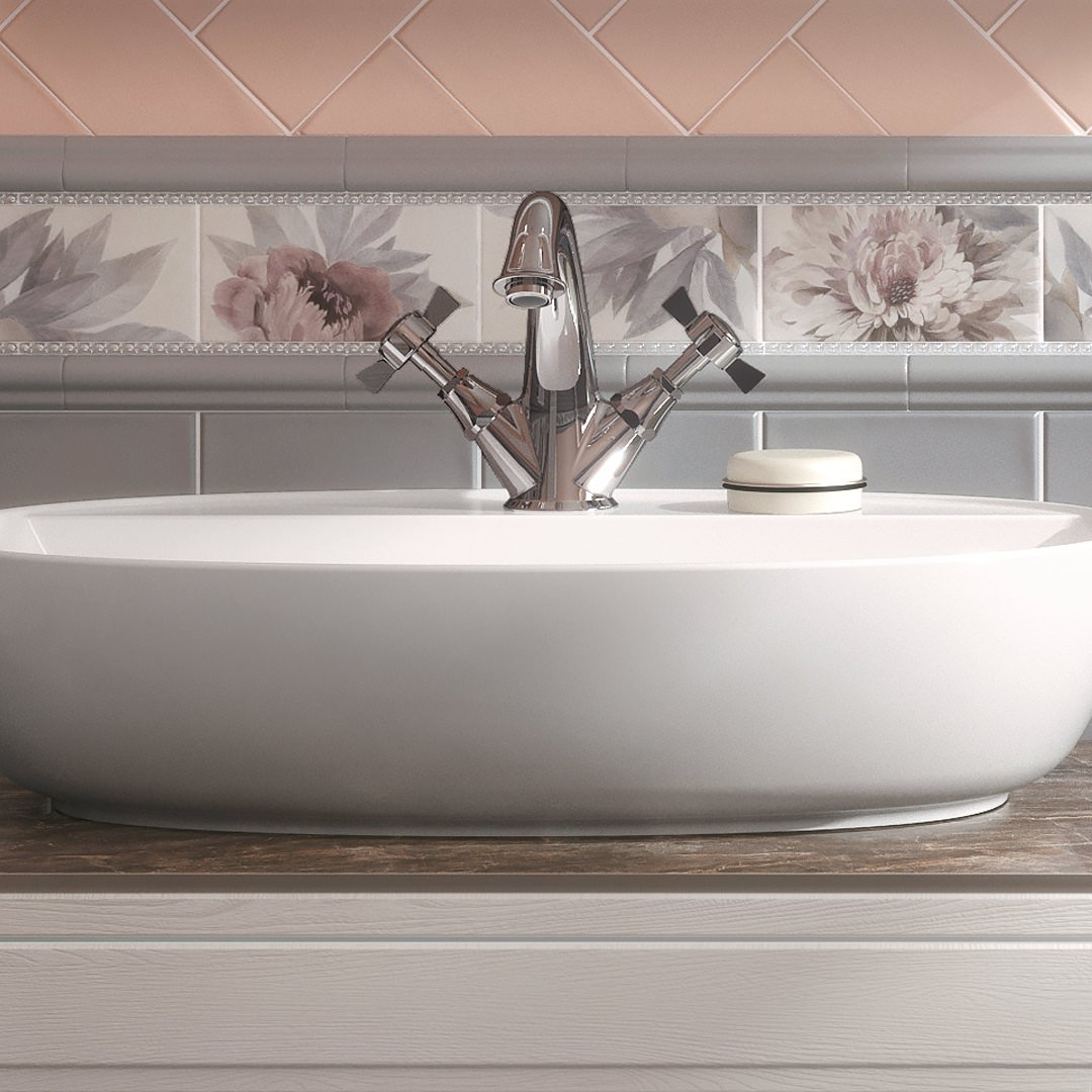 Смеситель для раковины MUSE вентильный с донным клапаном, хром глянец Смеситель для раковины MUSE вентильный с донным клапаном, хром глянец