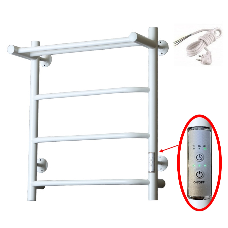 Полотенцесушитель Пэк сп 6 П 60х50 белый ВГП Полотенцесушитель Пэк сп 6 П 60х50 белый ВГП