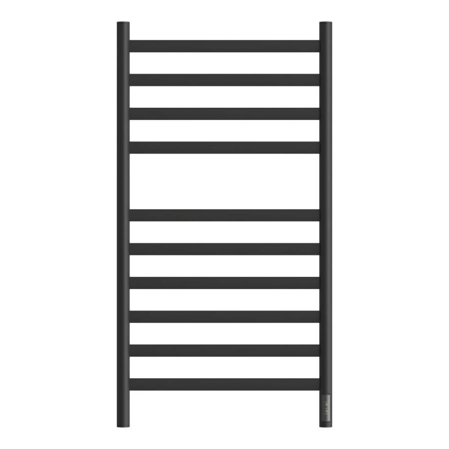 Полотенцесушитель электрический Point Селена PN16850B П10 500x1000, диммер справа, черный Полотенцесушитель электрический Point Селена PN16850B П10 500x1000, диммер справа, черный