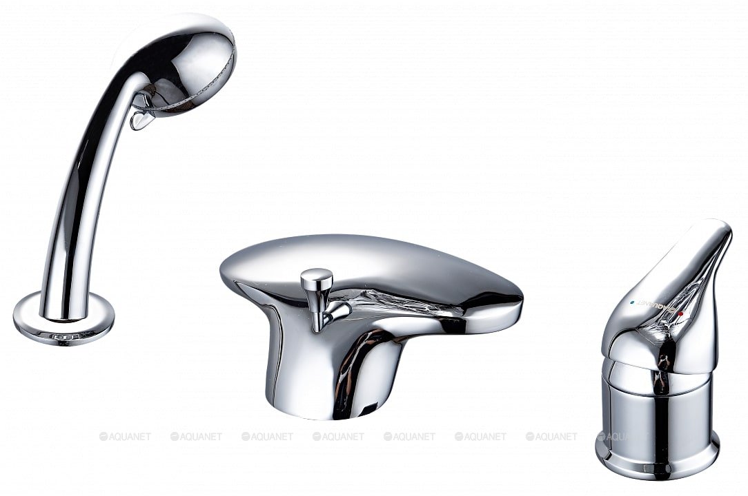 Смеситель на борт ванны Aquanet Practic 2 AF111-63B Смеситель на борт ванны Aquanet Practic 2 AF111-63B