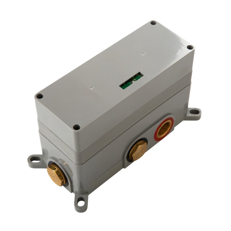 CZR-B-VDIM-30-T-BIO Душевая система встраиваемого монтажа с термостатическим смесителем с верхним и ручным душем, верхний душ из ABS диаметр 300 мм Исполнение: Белый матовый  CZR-B-VDIM-30-T-BIO Душевая система встраиваемого монтажа с термостатическим смесителем с верхним и ручным душем, верхний душ из ABS диаметр 300 мм Исполнение: Белый матовый