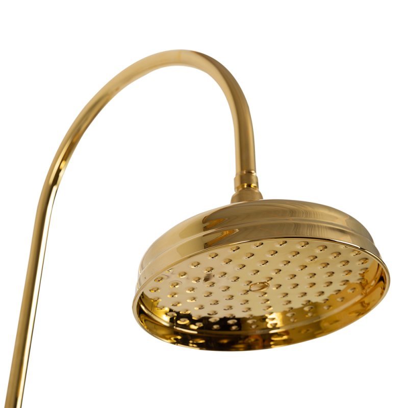 DIAMOND-CVD-01-Sw-N Душевая стойка со смесителем для ванны Исполнение: Хром, Ручки: Swarovski Nero  DIAMOND-CVD-01-Sw-N Душевая стойка со смесителем для ванны Исполнение: Хром, Ручки: Swarovski Nero