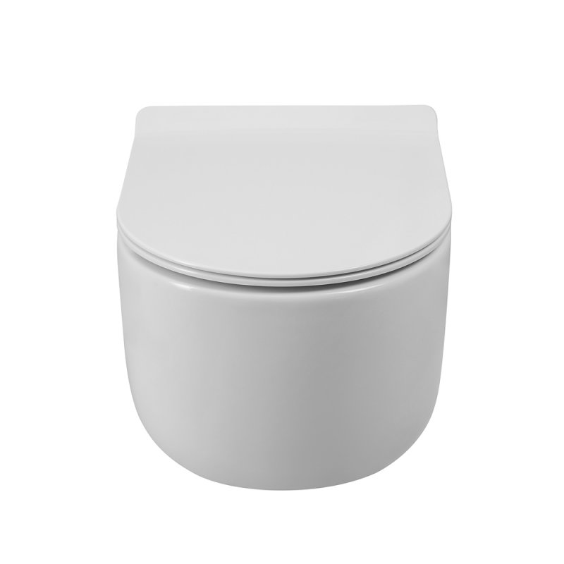 SOFT-TOR Чаша унитаза подвесного безободкового, смыв TORNADO, BB084CH-TOR SOFT-TOR Чаша унитаза подвесного безободкового, смыв TORNADO, BB084CH-TOR