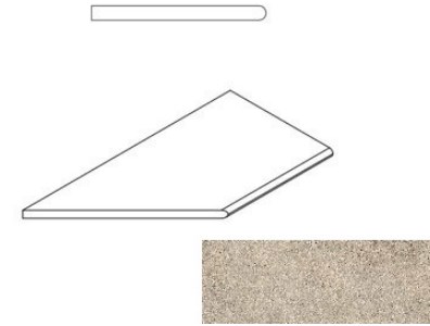 Дезерт Борт.30X60 Закругл.Лев