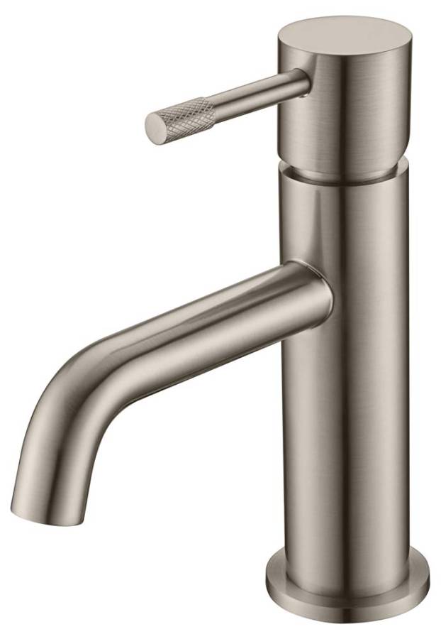 Смеситель для умывальника, Uno. Nikel Brush Смеситель для умывальника, Uno. Nikel Brush