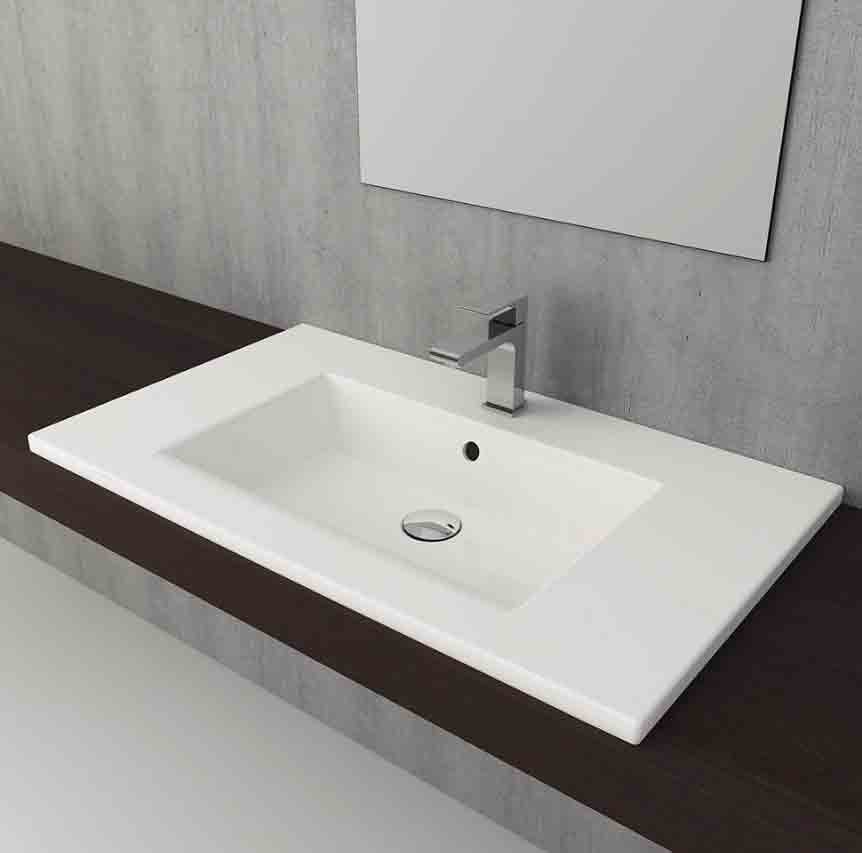 Раковина Bocchi Milano 1113-001-0126 белая Раковина Bocchi Milano 1113-001-0126 белая