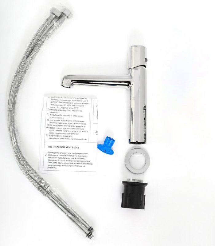 UNO Смеситель для раковины без донного клапана, хром UNO-LVM-CRM UNO Смеситель для раковины без донного клапана, хром UNO-LVM-CRM