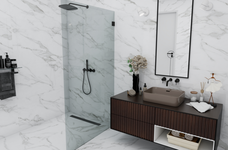 Duna/Velsaa - Керамогранит - Statuario Eva 60 Satin - 60х60 см  Duna/Velsaa - Керамогранит - Statuario Eva 60 Satin - 60х60 см