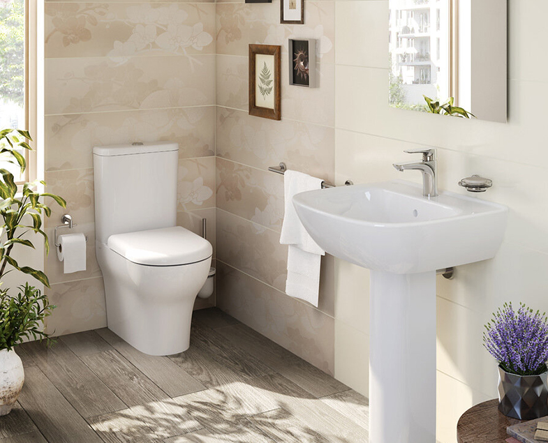 Комплект напольного унитаза Zentrum back to wall, сиденье микролифт, механизм 3/6 л Комплект напольного унитаза Zentrum back to wall, сиденье микролифт, механизм 3/6 л