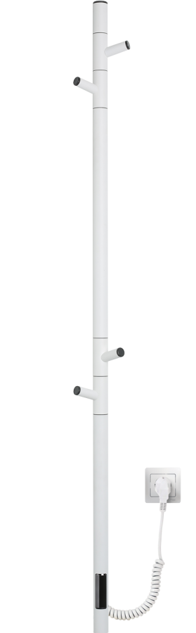 Полотенцесушитель электрический Vincea VTD-1DWE 15х140, белый, таймер Полотенцесушитель электрический Vincea VTD-1DWE 15х140, белый, таймер