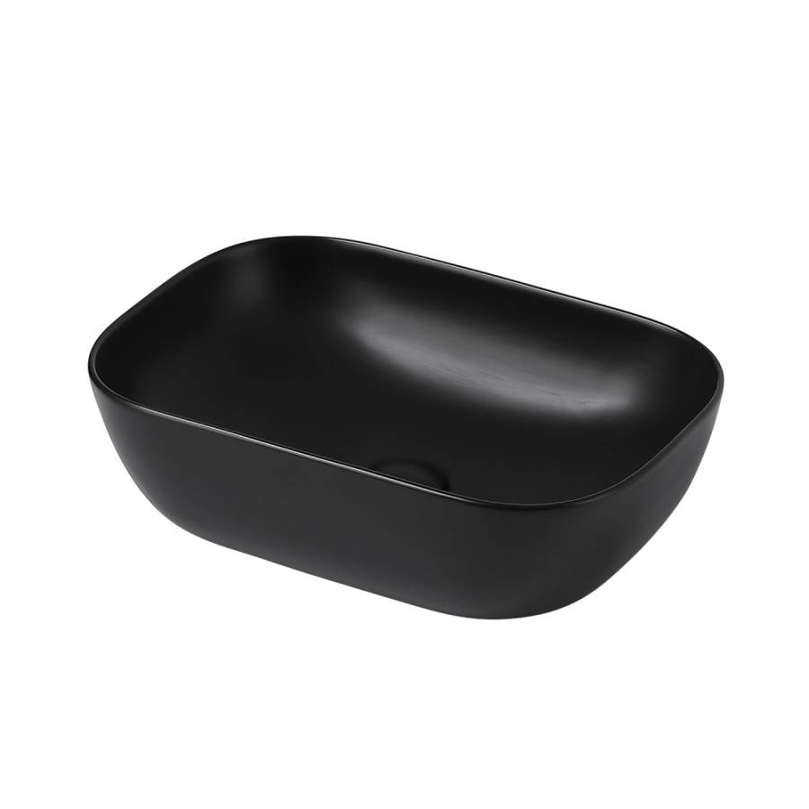 Раковина накладная ABBER Rechteck AC2200MB черная матовая Раковина накладная ABBER Rechteck AC2200MB черная матовая