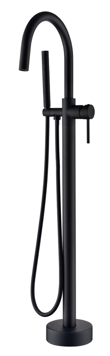 Смеситель напольный Uno BLACK Смеситель напольный Uno BLACK