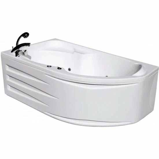 Акриловая ванна 1Marka Diana 160х100 левая на каркасе Акриловая ванна 1Marka Diana 160х100 левая на каркасе