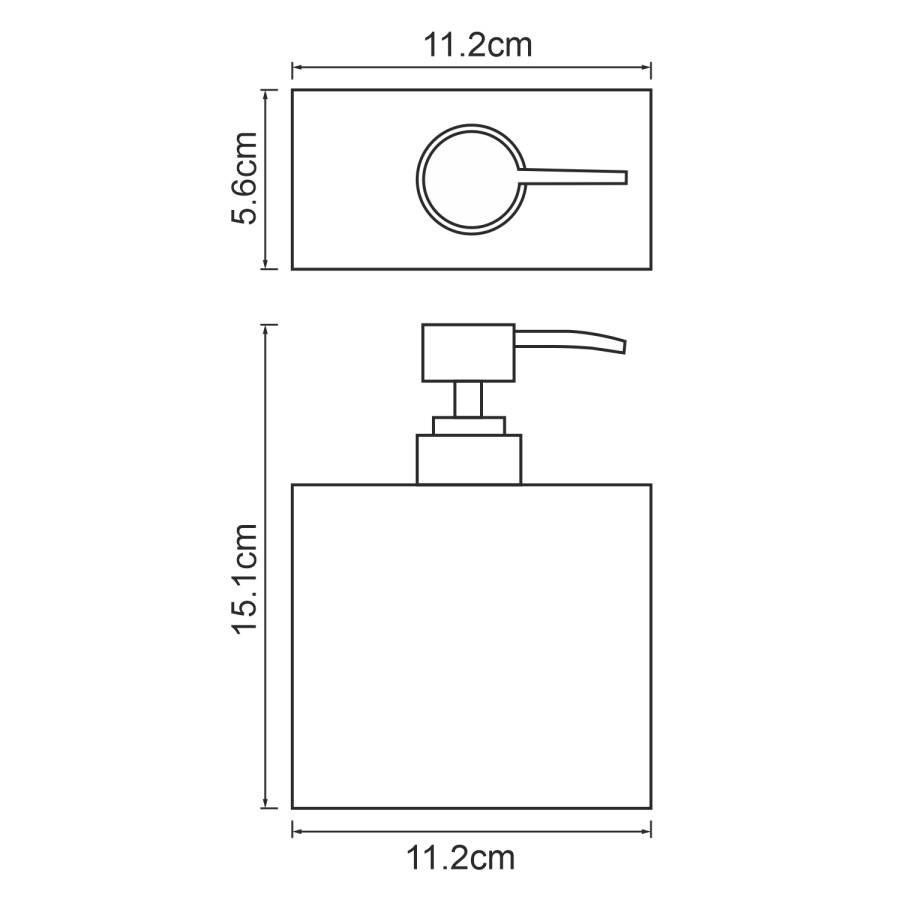 Abens K-3799 Дозатор для жидкого мыла Abens K-3799 Дозатор для жидкого мыла
